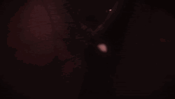 Massive Cthulhu Silhouette Red Night GIF