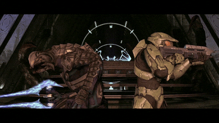 Master Chier Arbiter Game Back To Back GIF