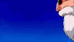 Master Roshi Whats He Doing Dragon Ball GIF