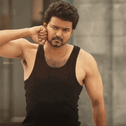 Master Thalapathy Neck Stretch GIF