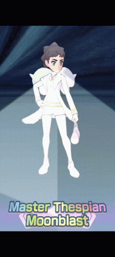 Master Thespian Moonblast Standing On Stage GIF