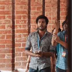 Master Vijay Walking With Crowd GIF