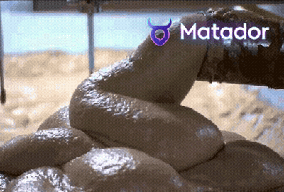 Matador Word Purple Background GIF