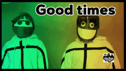 Mates Having Good Times Head Bang GIF