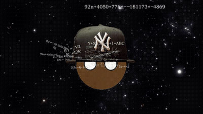 Mathematical Equations On Blackboard GIF