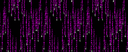 Matrix Code Purple Hacking Glitch GIF