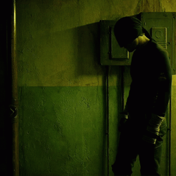 Matt Burdock Daredevil Walking GIF