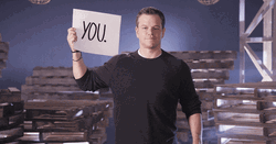Matt Damon GIF