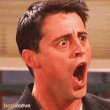 Matt LeBlanc Shoked Meme Big Eyes GIF