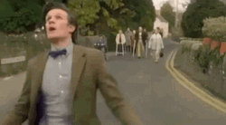 Matt Smith Drunk Stumbling GIF