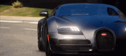 Matte Black Bugatti Veyron