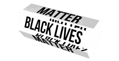 Matter Black Lives Sign Sticker