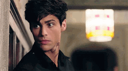 Matthew Daddario Looking Side By Side GIF