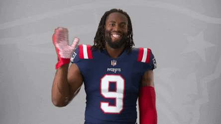 Matthew Judon Smiling Waving GIF