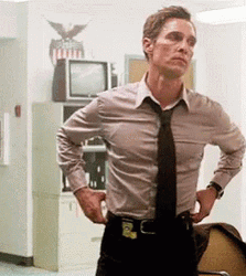 Matthew Mcconaughey Arms On Waist GIF
