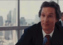 Matthew Mcconaughey Drinking With His Friend GIF
