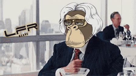 Matthew Mcconaughey Wolf Of Wall Street Ape NFT GIF