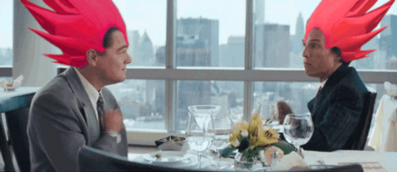 Matthew Mcconaughey Wolf Of Wall Street Red Hair GIF
