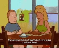 Matured Bobby Hill Talking GIF