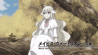 Mavis Vermillion Sitting In Woods GIF