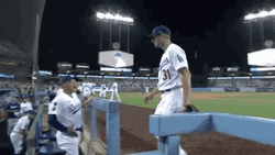 Max Scherzer And Dave Roberts Butt Slap GIF