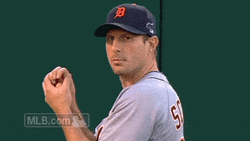 Max Scherzer Heads Down GIF