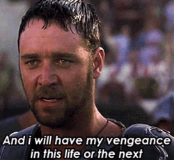 Maximus Having Vengeance Gladiator Scene  GIF