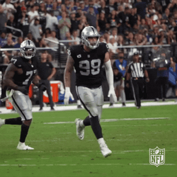 Maxx Crosby Las Vegas Raiders Jumping GIF