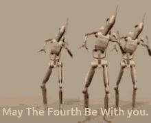 May The 4Th Be With You Battle Droid GIF