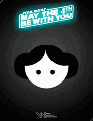 May The 4Th Be With You BB-8 Darth Vader GIF