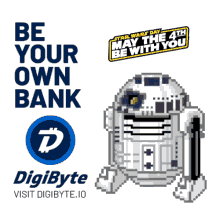 May The 4Th Be With You DigiByte Bank GIF