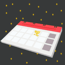 May The 4Th Be With You Magical Calendar GIF
