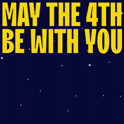 May The 4Th Be With You Penguin On Rocket GIF