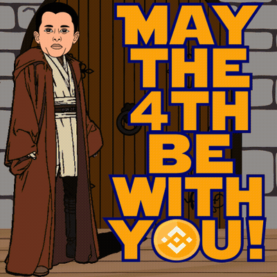 May The 4Th Be With You Poster GIF