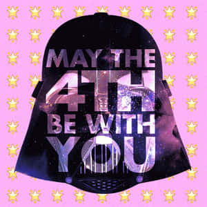 May The Force Be With You Dark Vader Helmet GIF