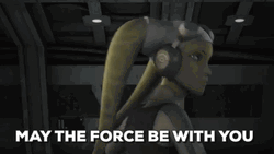 May The Force Be With You Hera Animation GIF