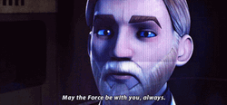 May The Force Be With You Owan Kenobi Animation GIF
