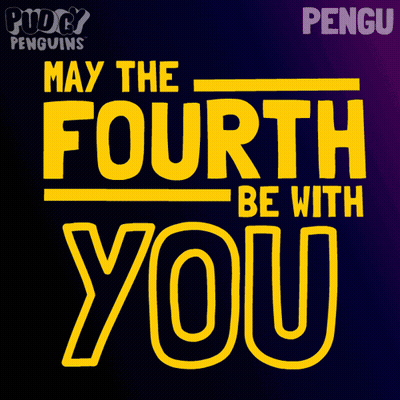May The Fourth Be With You Poster GIF