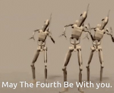 May The Fourth Be With You Poster GIF