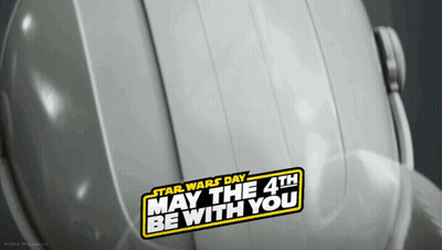 May The Fourth Be With You Stormtrooper GIF