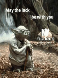 May The Luck Be With You Yoda GIF