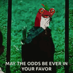 May The Odds Be In Your Favor Edited Head GIF