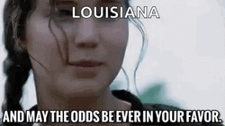 May The Odds Be In Your Favor Hunger Games GIF