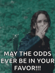 May The Odds Be In Your Favor Jennifer Lawrence GIF