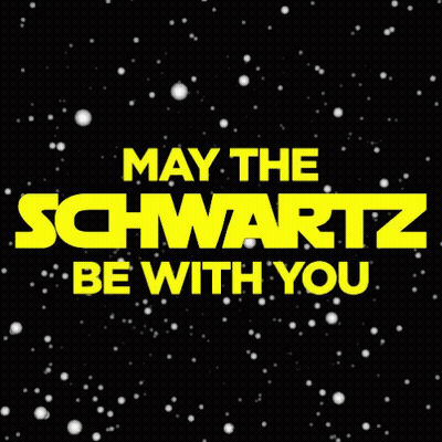 May The Schwartz Be With You GIF