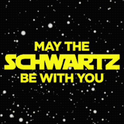 May The Schwartz Be With You GIF
