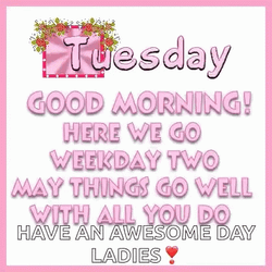 May Things Go Well Thankful Tuesday GIF