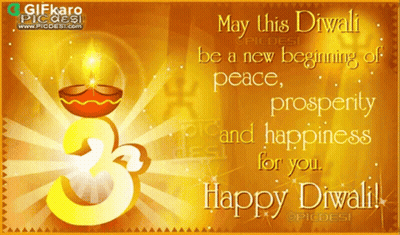 May This Diwali Be A New Beginning Of Peace Prosperity And Happiness Happy Diwali GIF