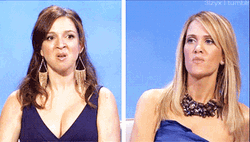 Maya Rudolph And Kristen Swiig Angry Stank Face GIF