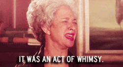 Maya Rudolph Says It Was An Act Of Whimsy GIF